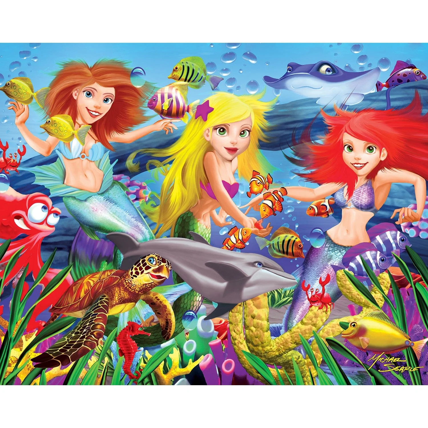 Glow in the Dark 100 Piece Jigsaw Puzzles - 4-Pack V1 - Image 3