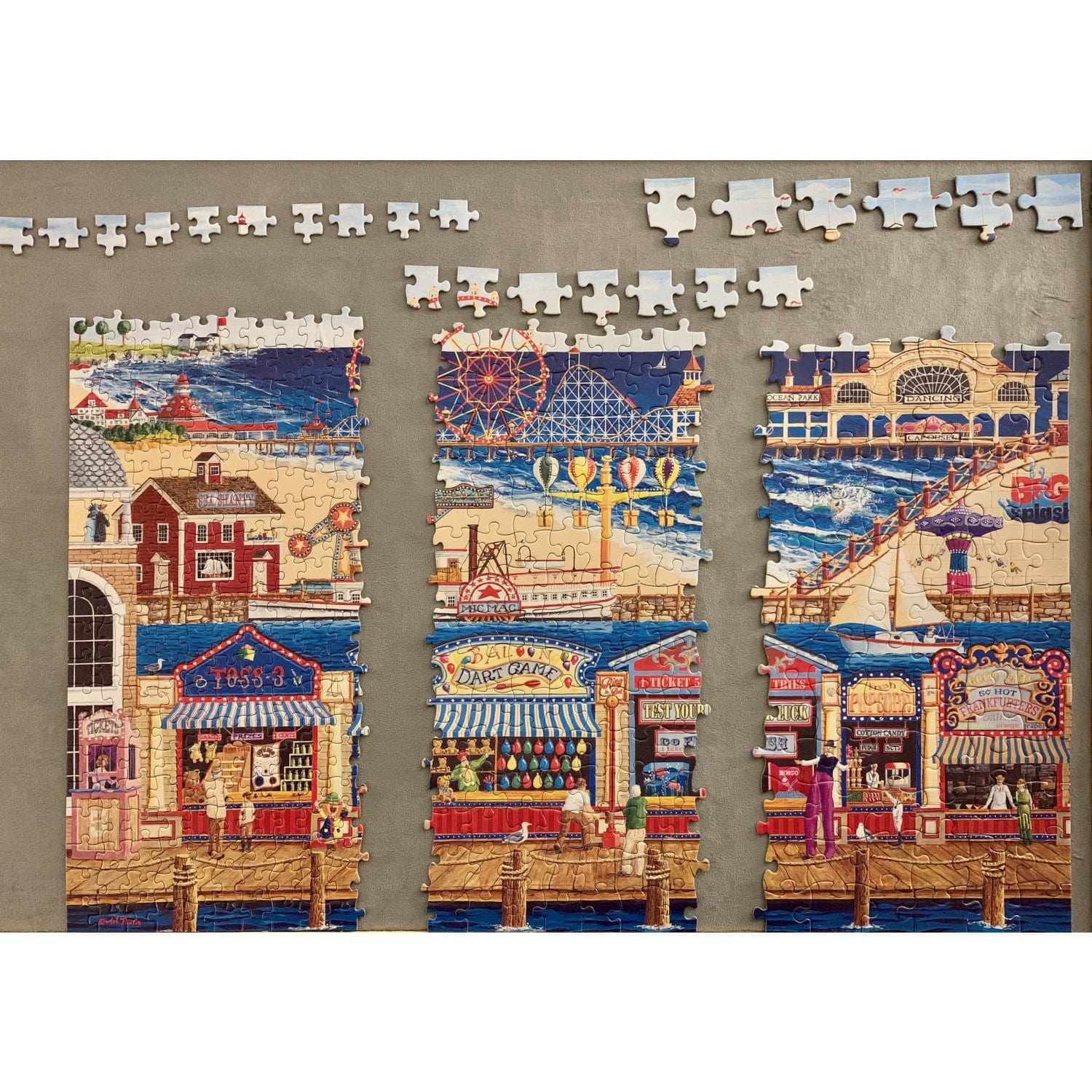 Family Time - Ocean Park 400 Piece Jigsaw Puzzle - Image 5